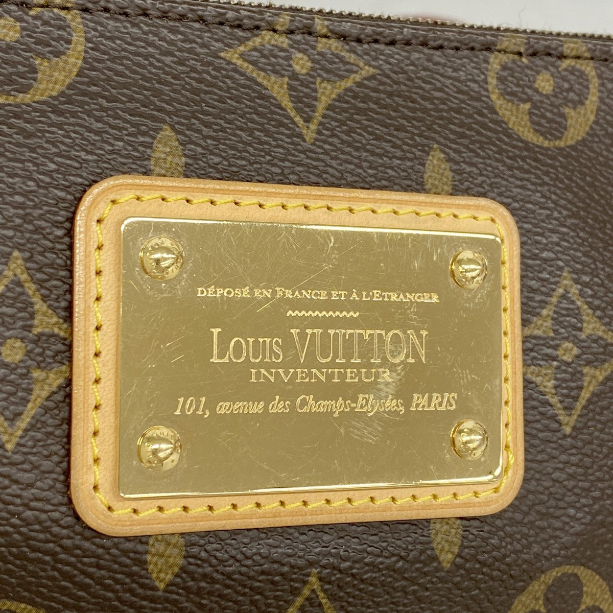 【6fc4540】ルイヴィトン ハンドバッグ モノグラム ソフィ M40158 ブラウン 2wayバッグ【中古】レディース