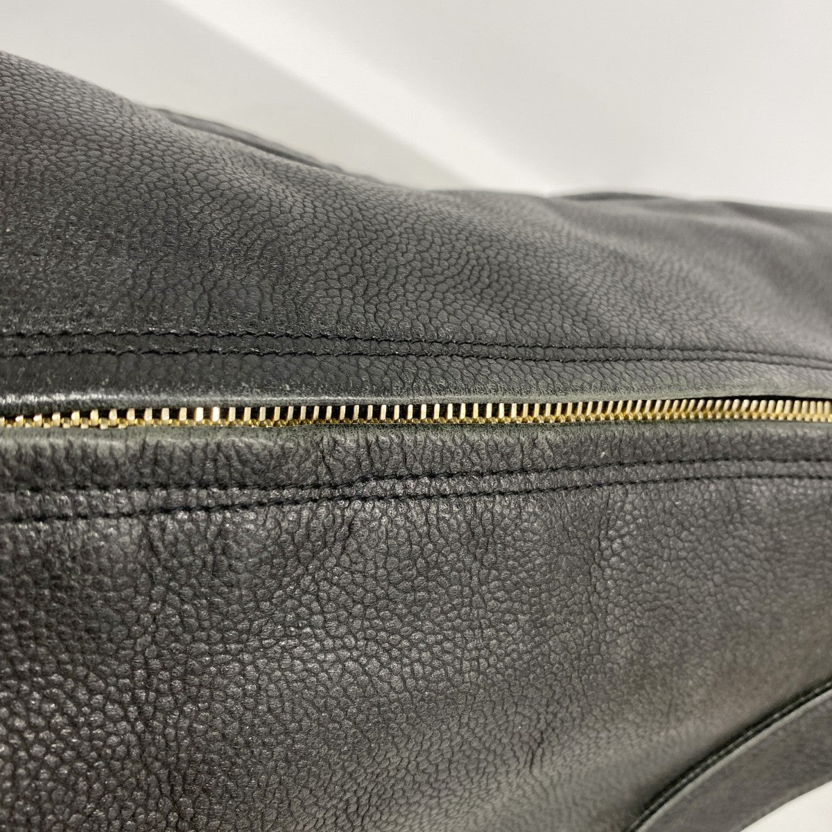 【6fc4546-k】シャネル ショルダーバッグ キャビアスキン ブラック ゴールド金具【中古】レディース