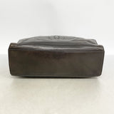 【6fc4556-k】シャネル チェーントート ラムスキン ブラック ゴールド金具【中古】レディース