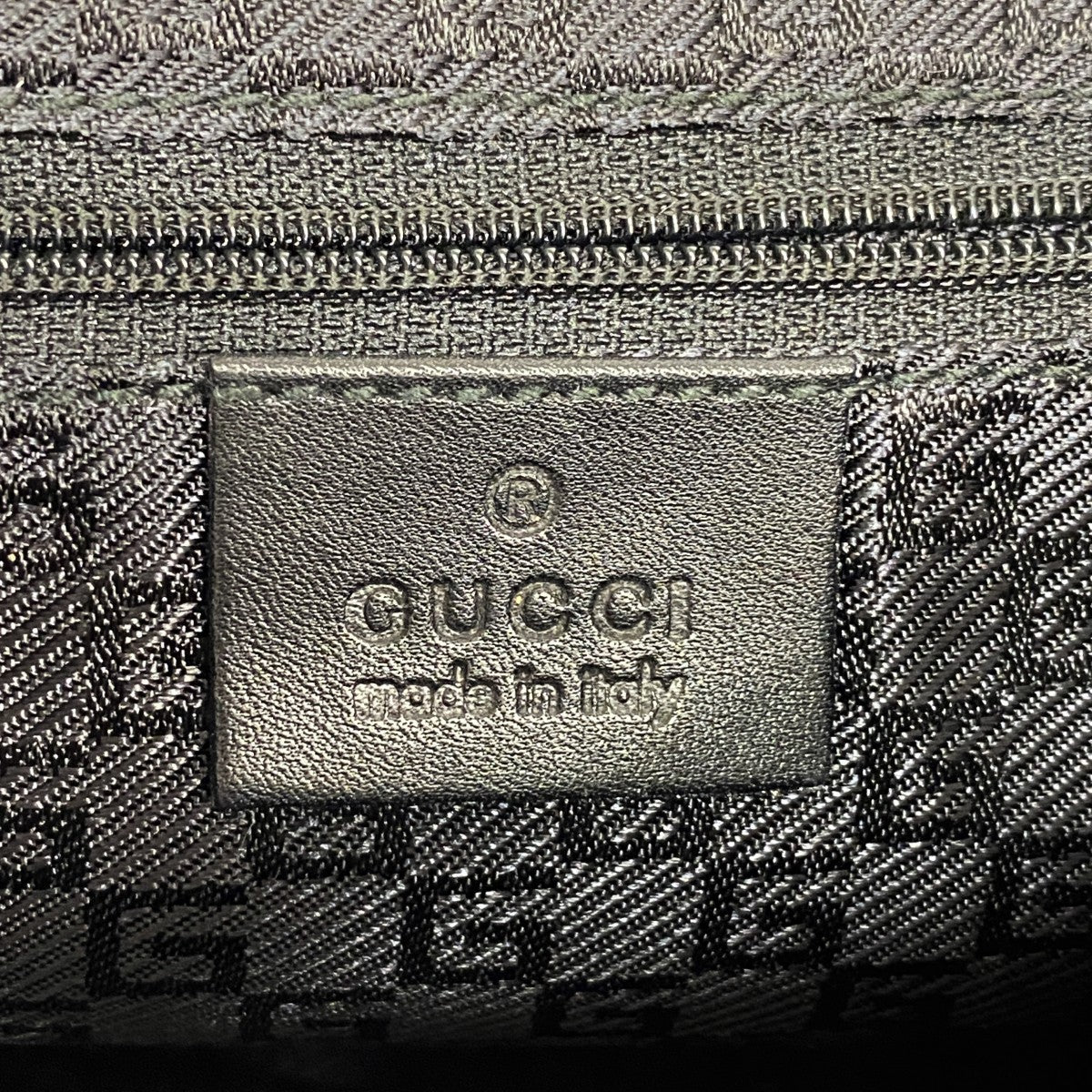 【6fc4568-k】グッチ ハンドバッグ 001 4113 スウェード ブラック ゴールド金具【中古】レディース