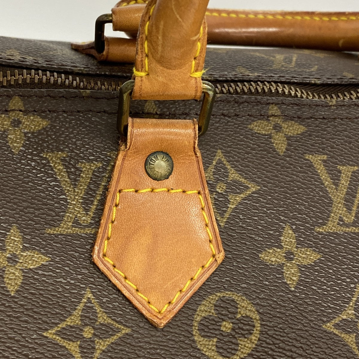 【6fc4574】ルイヴィトン ハンドバッグ モノグラム スピーディ40 M41106 ブラウン【中古】レディース