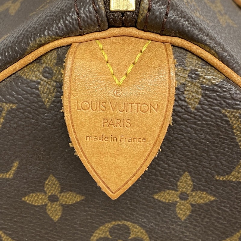 【6fc4594】ルイヴィトン ハンドバッグ モノグラム スピーディ30 M41108 ブラウン【中古】レディース