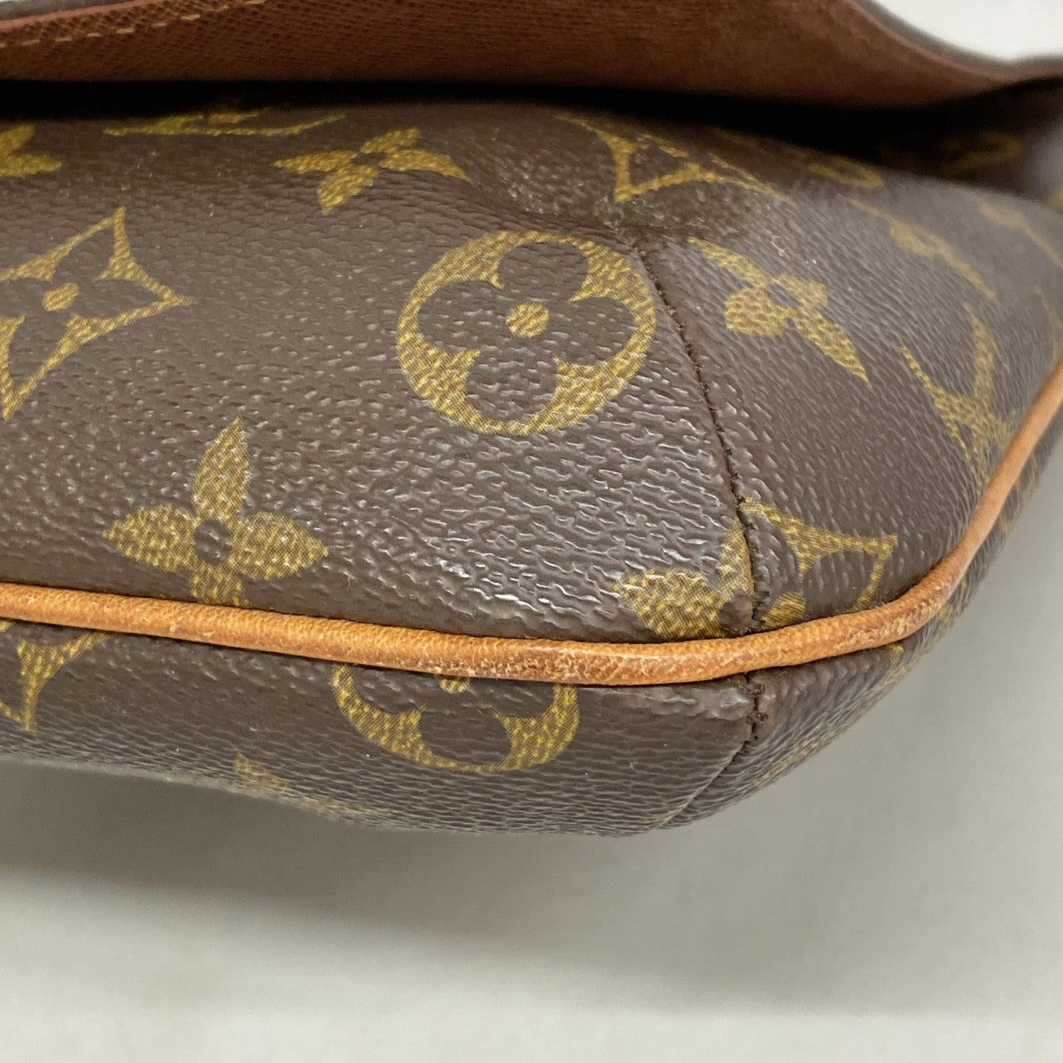 【6fc4595】ルイヴィトン ショルダーバッグ モノグラム ミュゼットサルサショートストラップ M51258 ブラウン【中古】レディース