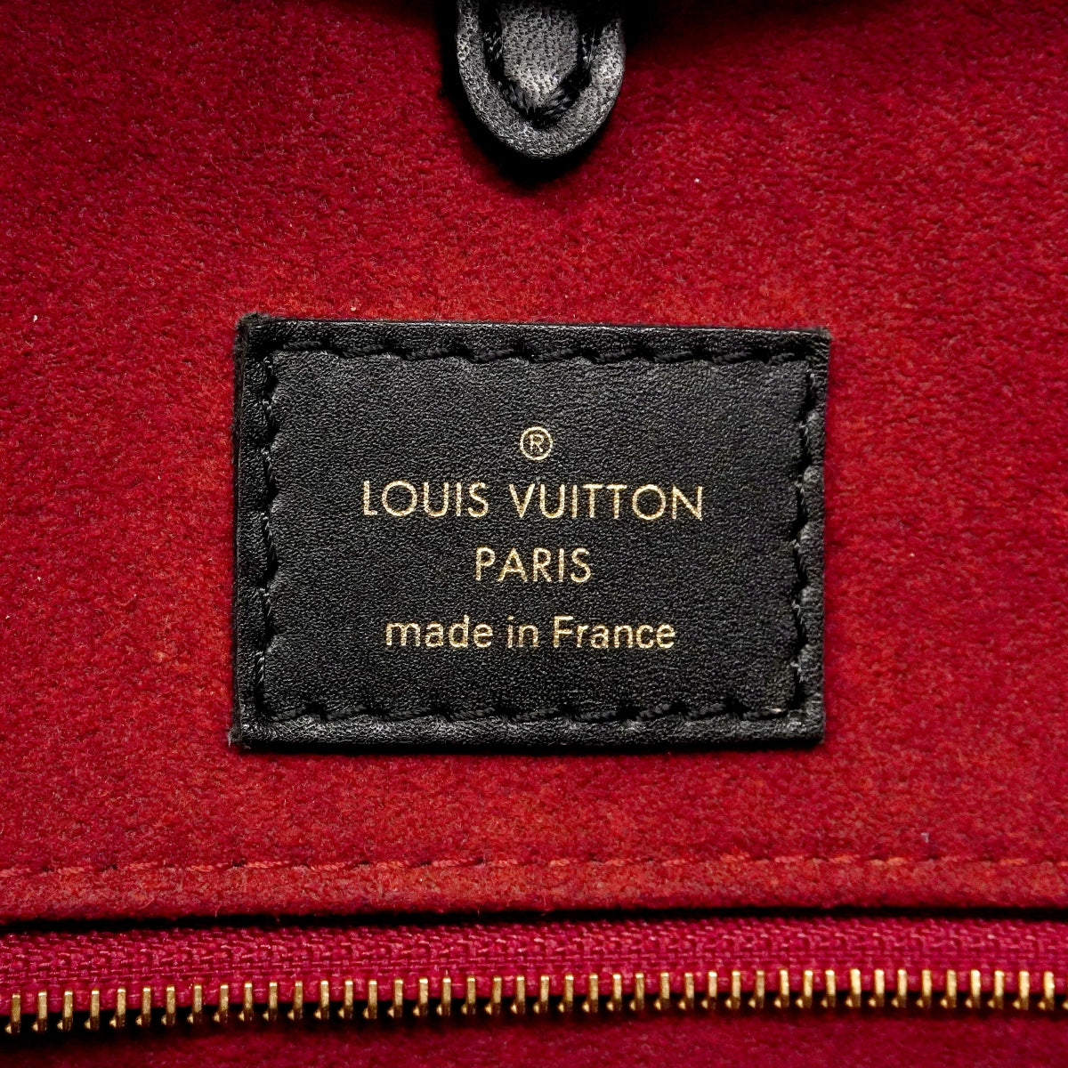 【6fc4610-k】ルイヴィトン トートバッグ モノグラム・アンプラント バイカラー オンザゴーMM M45495 ブラック ベージュ 2wayバッグ【中古】レディース