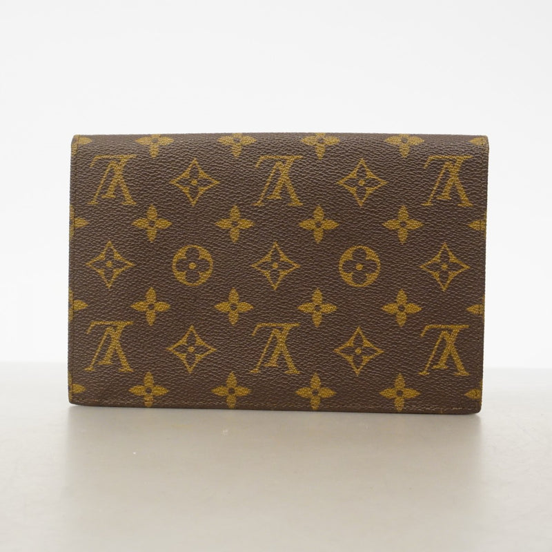【6fc4619-k】ルイヴィトン クラッチバッグ モノグラム ポシェットラバ20 M51935 ブラウン【中古】レディース