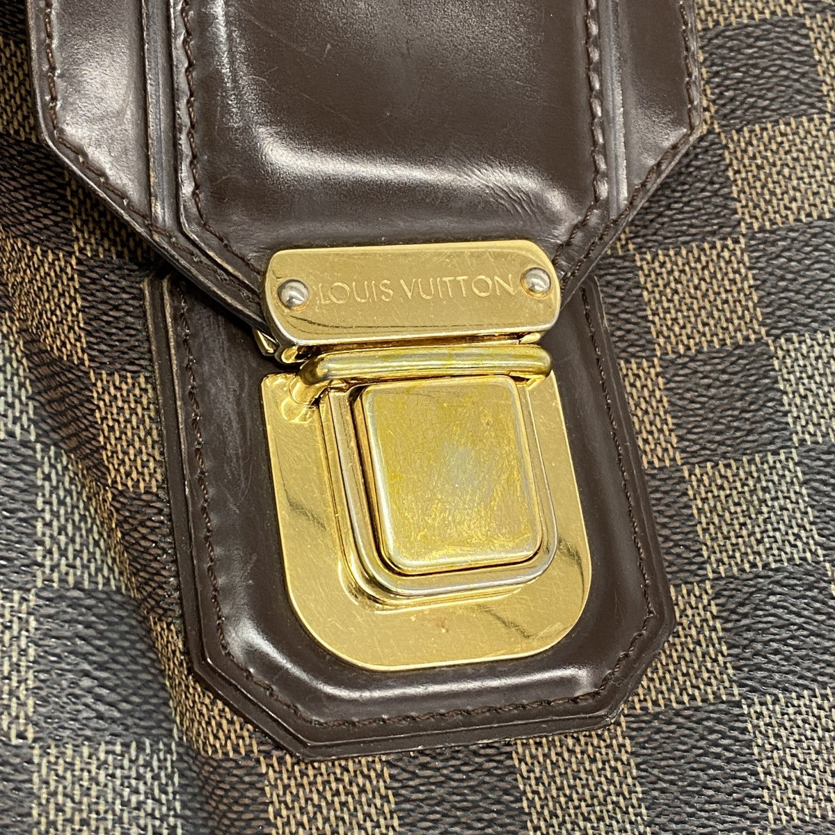 【6fc4625-k】ルイヴィトン ハンドバッグ ダミエ グリート N48108 エベヌ【中古】レディース