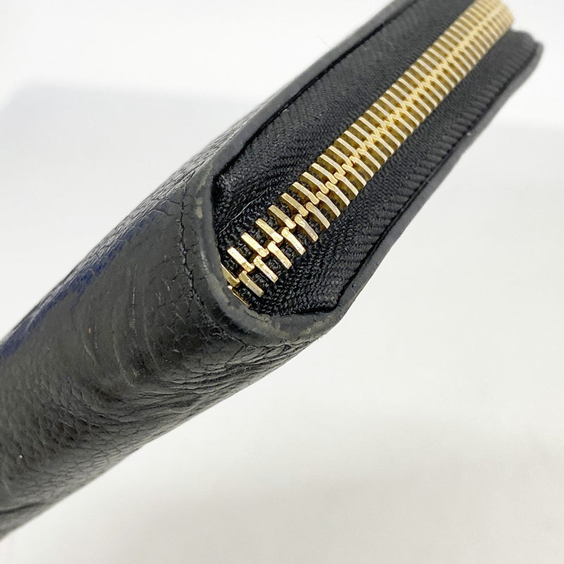 【6fc4629-k】ルイヴィトン 長財布 モノグラム・アンプラント ジッピーウォレット M61864 ノワール【中古】レディース