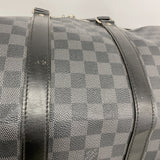 【6fc4648】ルイヴィトン ボストンバッグ ダミエ・グラフィット キーポルバンドリエール45 N41418 ブラック【中古】メンズ レディース ユニセックス