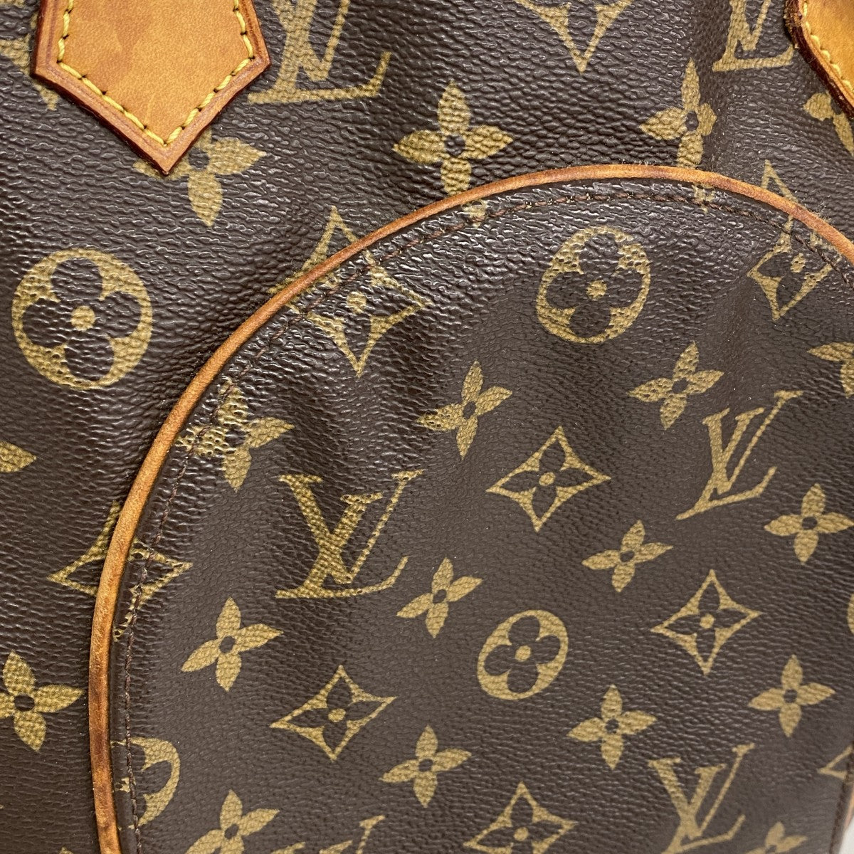 【6fc4652】ルイヴィトン ハンドバッグ モノグラム エリプスMM M51126 ブラウン【中古】レディース
