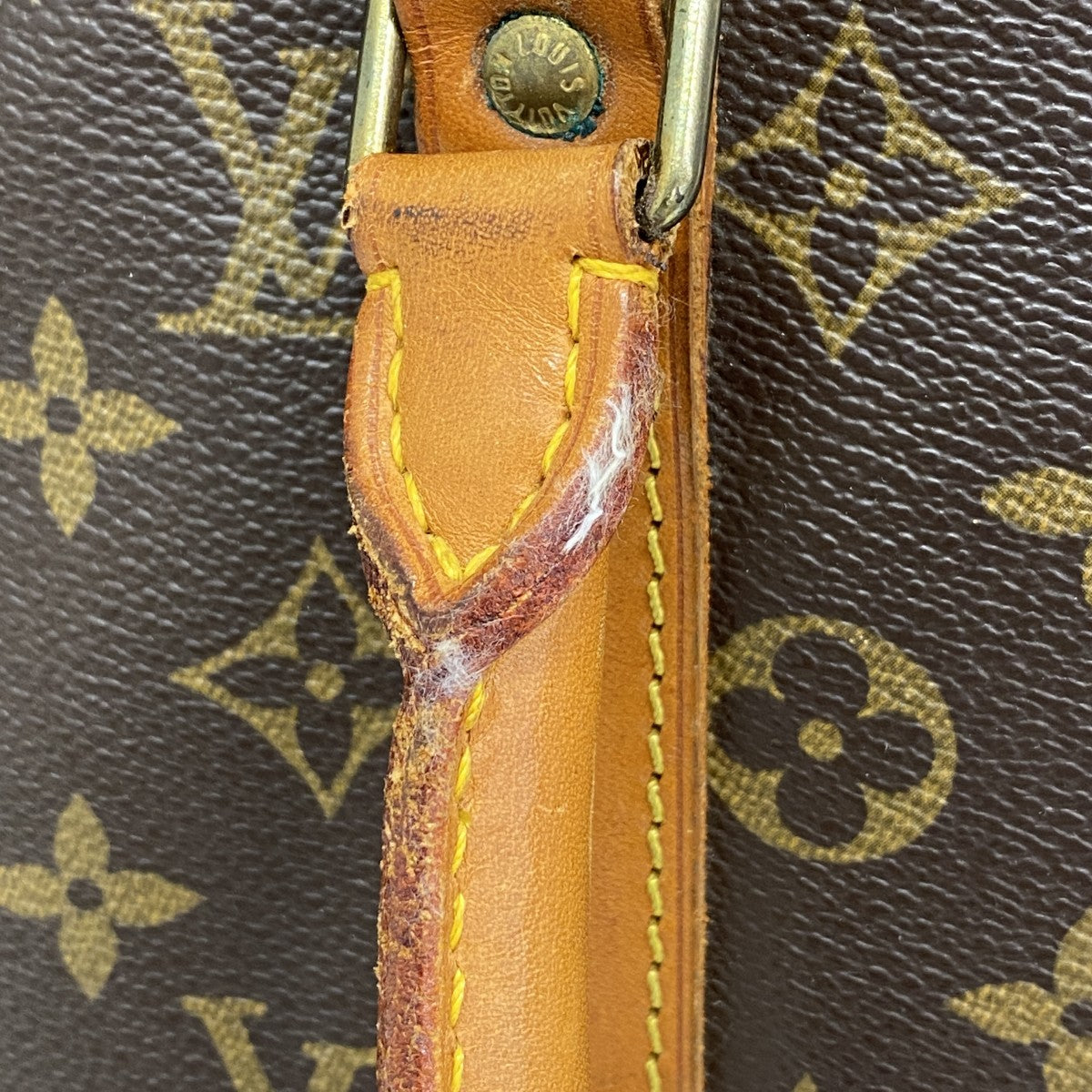 【6fc4660】ルイヴィトン ビジネスバッグ モノグラム ポルトドキュマンヴォワヤージュ M53361 ブラウン【中古】メンズ