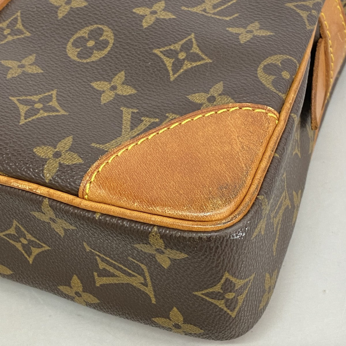 【6fc4660】ルイヴィトン ビジネスバッグ モノグラム ポルトドキュマンヴォワヤージュ M53361 ブラウン【中古】メンズ