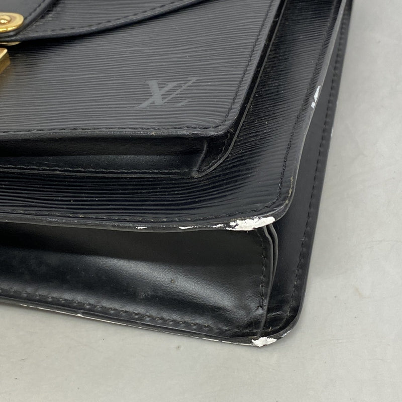 【6fc4662】ルイヴィトン ハンドバッグ エピ モンソー M52122 ノワール 2wayバッグ【中古】レディース