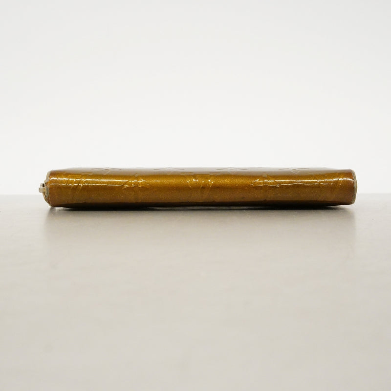 【6fd4663】ルイヴィトン 長財布 ヴェルニ ジッピーウォレット M91529 グリアールデコ【中古】レディース