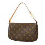 【6fd4681】ルイヴィトン ポーチ モノグラム ポシェットアクセソワール M51980 ブラウン【中古】レディース