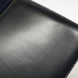 【6fd4705】サルヴァトーレフェラガモ ハンドバッグ ヴァラ レザー ネイビー ゴールド金具 2wayバッグ【中古】レディース