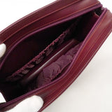 【6fd4707】カルティエ クラッチバッグ マスト レザー ボルドー ゴールド金具【中古】メンズ