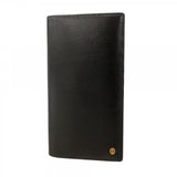 【6fd4709】カルティエ 長財布 マスト レザー ブラック ゴールド金具【中古】メンズ