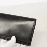 【6fd4709】カルティエ 長財布 マスト レザー ブラック ゴールド金具【中古】メンズ