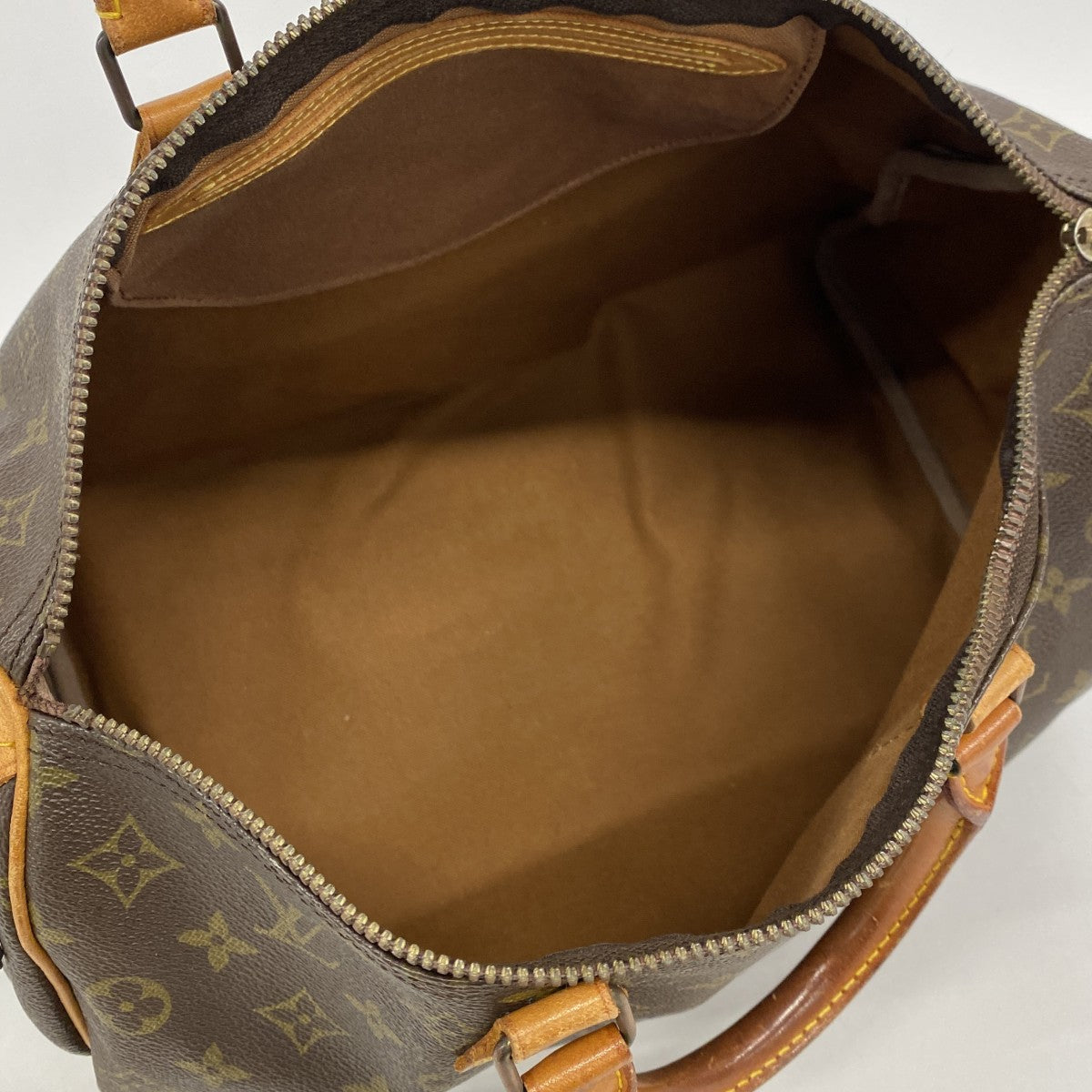 【6fd4719】ルイヴィトン ハンドバッグ モノグラム スピーディ35 M41107 ブラウン【中古】レディース