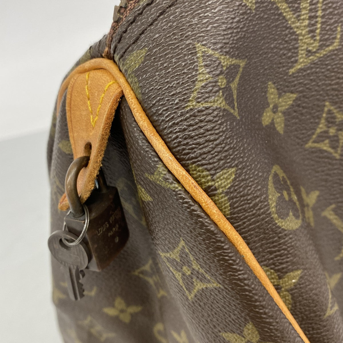 【6fd4719】ルイヴィトン ハンドバッグ モノグラム スピーディ35 M41107 ブラウン【中古】レディース