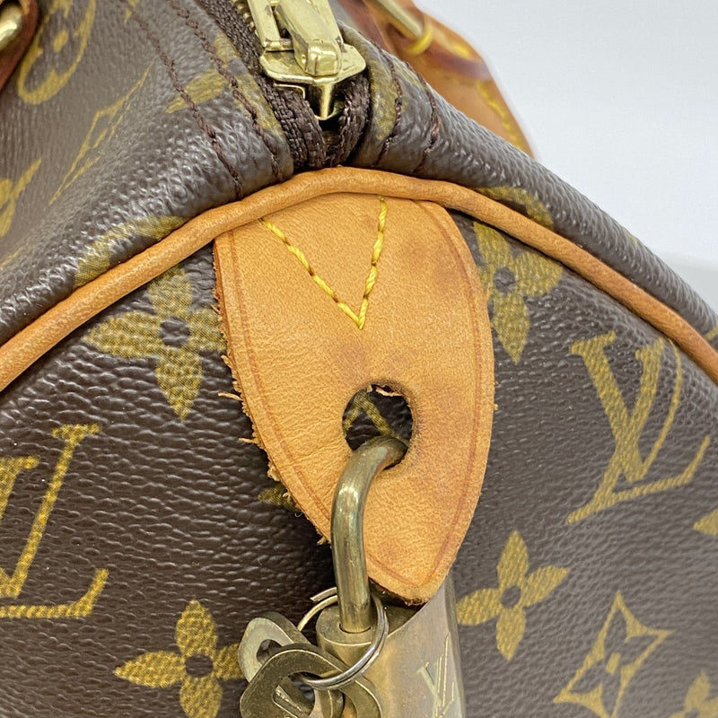 【6fd4724】ルイヴィトン ハンドバッグ モノグラム スピーディ30 M41108 ブラウン【中古】レディース
