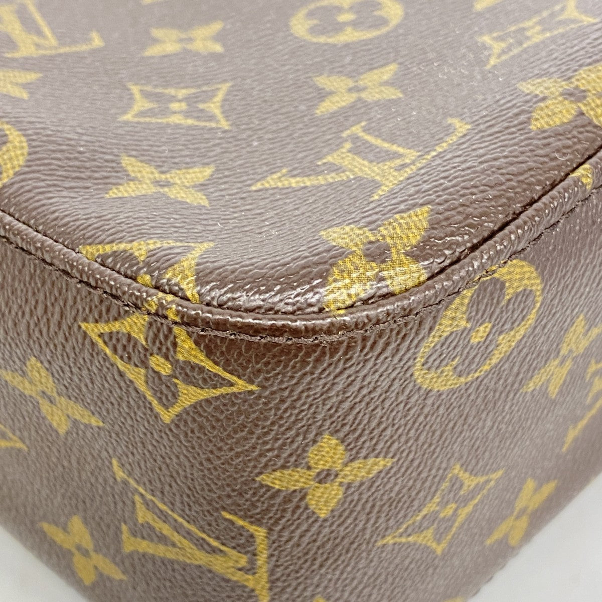 【6fd4727】ルイヴィトン ショルダーバッグ モノグラム ルーピングMM M51146 ブラウン【中古】レディース