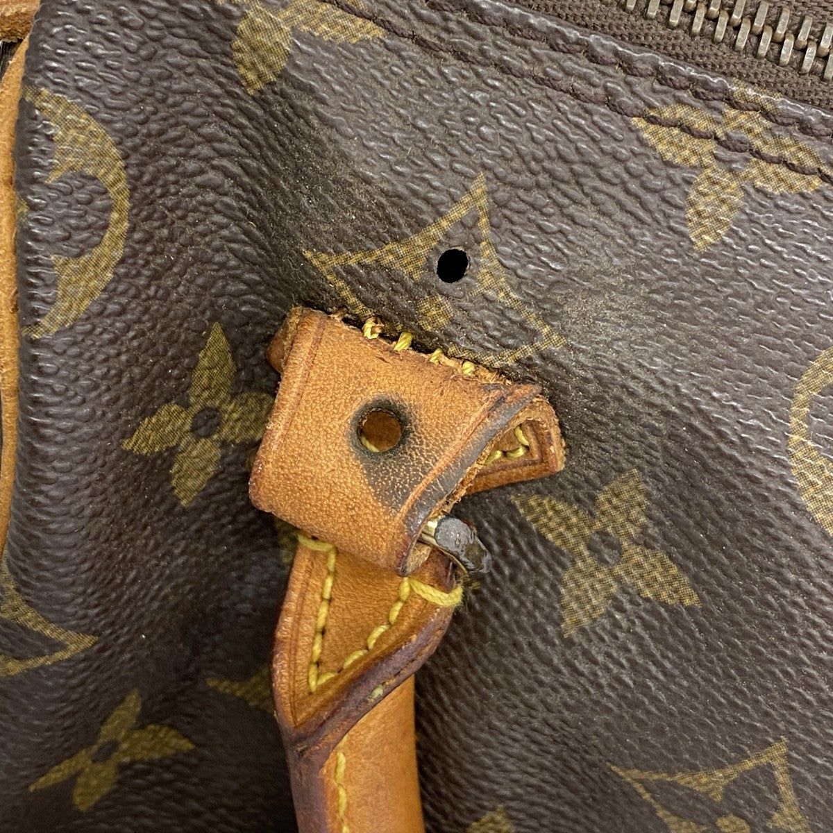 【6fd4739-k】ルイヴィトン ハンドバッグ モノグラム ミニスピーディ M41534 ブラウン【中古】レディース