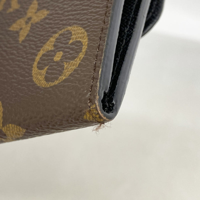 【6fd4751-k】ルイヴィトン 長財布 モノグラム・リバース ポルトフォイユエミリー M82157 ブラウン【中古】レディース
