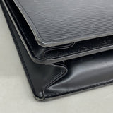 【6fd4756】ルイヴィトン ビジネスバッグ エピ セルヴィエットアンバサダー M54412 ノワール【中古】メンズ