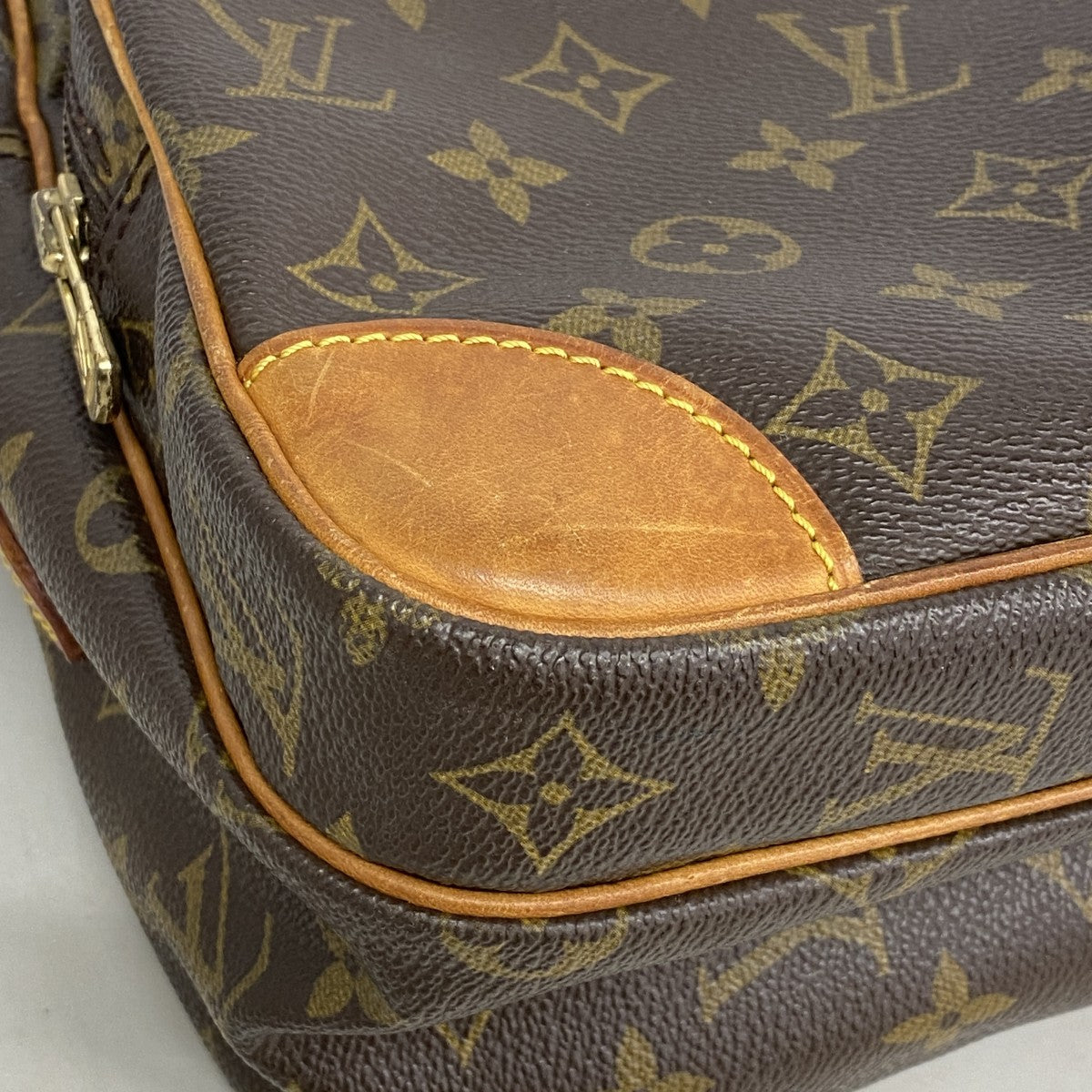【6fd4758】ルイヴィトン ショルダーバッグ モノグラム ナイル M45244 ブラウン【中古】レディース