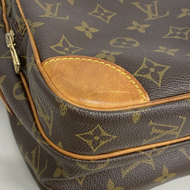 【6fd4758】ルイヴィトン ショルダーバッグ モノグラム ナイル M45244 ブラウン【中古】レディース