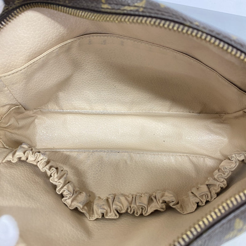 【6fd4782】ルイヴィトン ポーチ モノグラム トゥルーストワレット23 M47524 ブラウン【中古】レディース