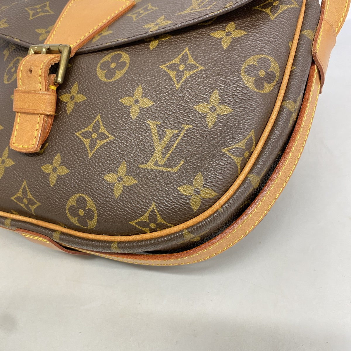【6fd4788】ルイヴィトン ショルダーバッグ モノグラム ジュヌフィーユGM M51225 ブラウン【中古】レディース