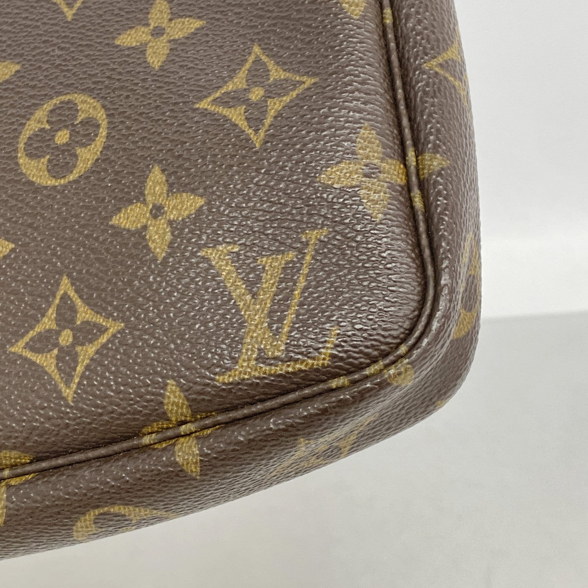 【6fd4794】ルイヴィトン ポーチ モノグラム ポシェットアクセソワール M51980 ブラウン【中古】レディース