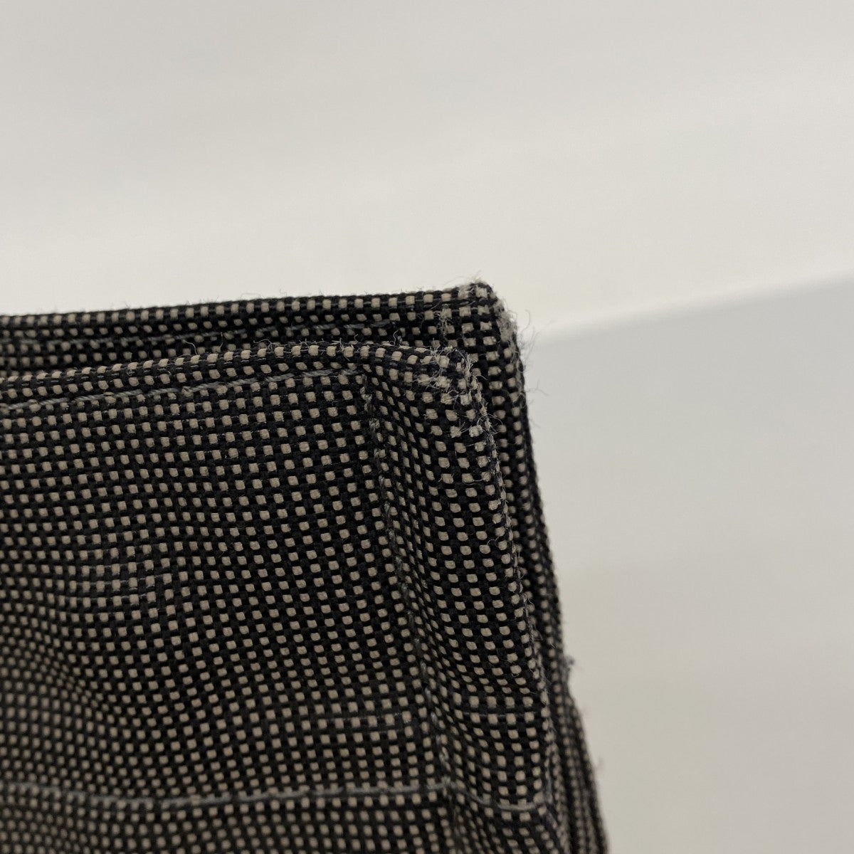 【6fd4818-k】エルメス トートバッグ エールラインMM キャンバス グレー シルバー金具【中古】メンズ レディース ユニセックス