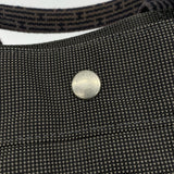 【6fd4818-k】エルメス トートバッグ エールラインMM キャンバス グレー シルバー金具【中古】メンズ レディース ユニセックス