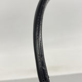 【6fd4819-k】セリーヌ ハンドバッグ レザー ブラック ゴールド金具【中古】レディース