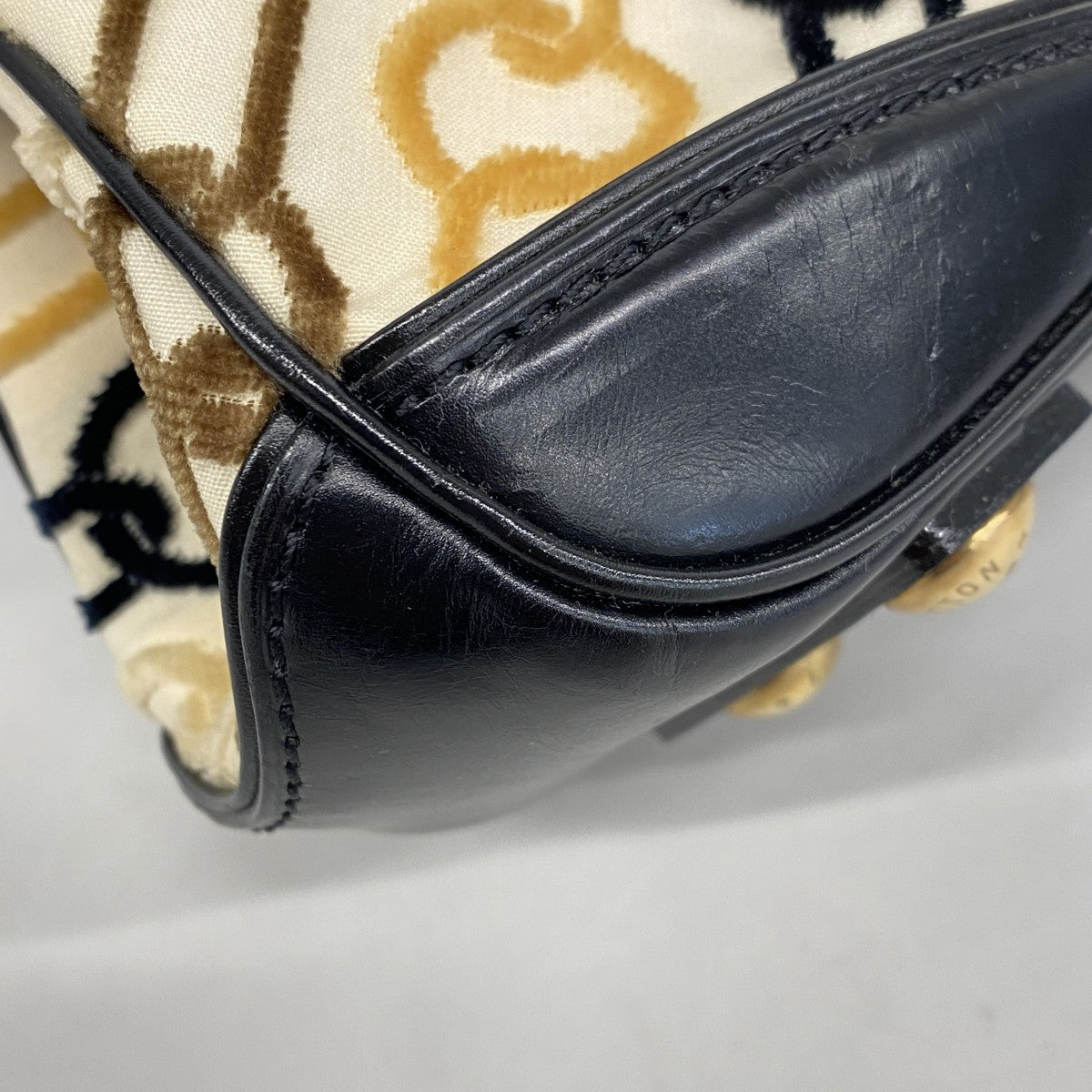 【6fd4824-k】ルイヴィトン ハンドバッグ ミニリンダ M95207 アイボリー ブラウン【中古】レディース