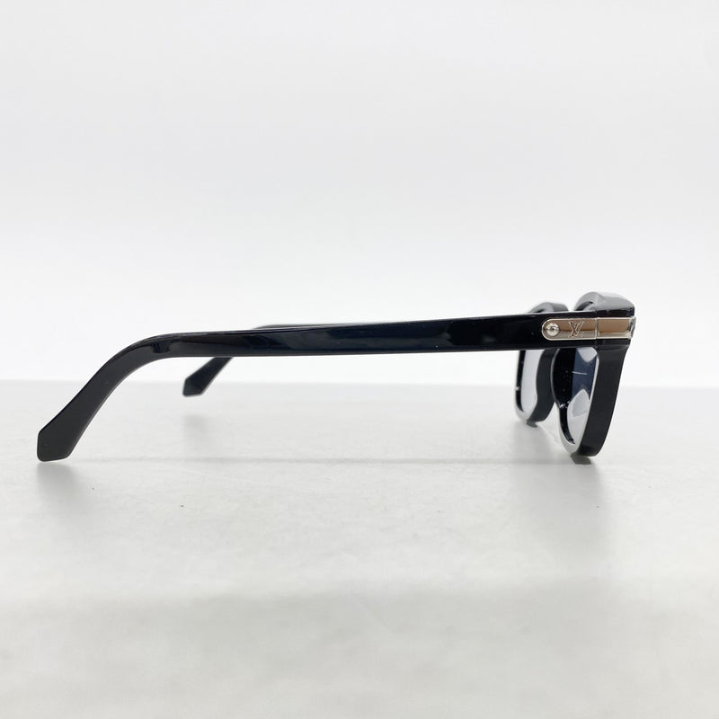 【6fd4835】ルイヴィトン サングラス LVシグネチャースクエアラウンド Z2381U ノワール【中古】メンズ レディース ユニセックス