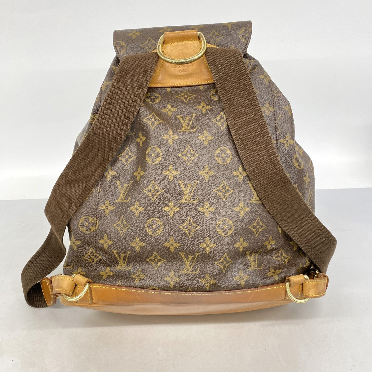 【6fd4840】ルイヴィトン リュック・デイパック モノグラム モンスリGM M51135 ブラウン【中古】メンズ レディース ユニセックス