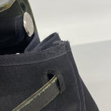 【6fd4849】エルメス リュック・デイパック エールバッグアドPM トワルオフィシエ ブラック シルバー金具 □G刻印【中古】レディース