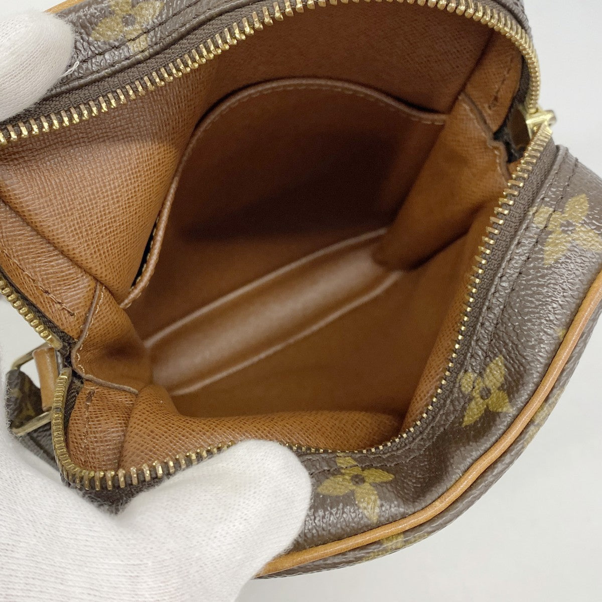 【6fd4854】ルイヴィトン ショルダーバッグ モノグラム ダヌーブ M45266 ブラウン【中古】レディース