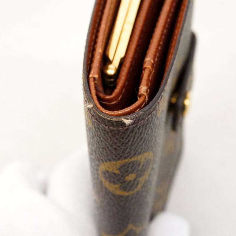 【6fd4891】ルイヴィトン 財布 モノグラム ポルトモネビエヴィエノワ M61663 ブラウン【中古】レディース