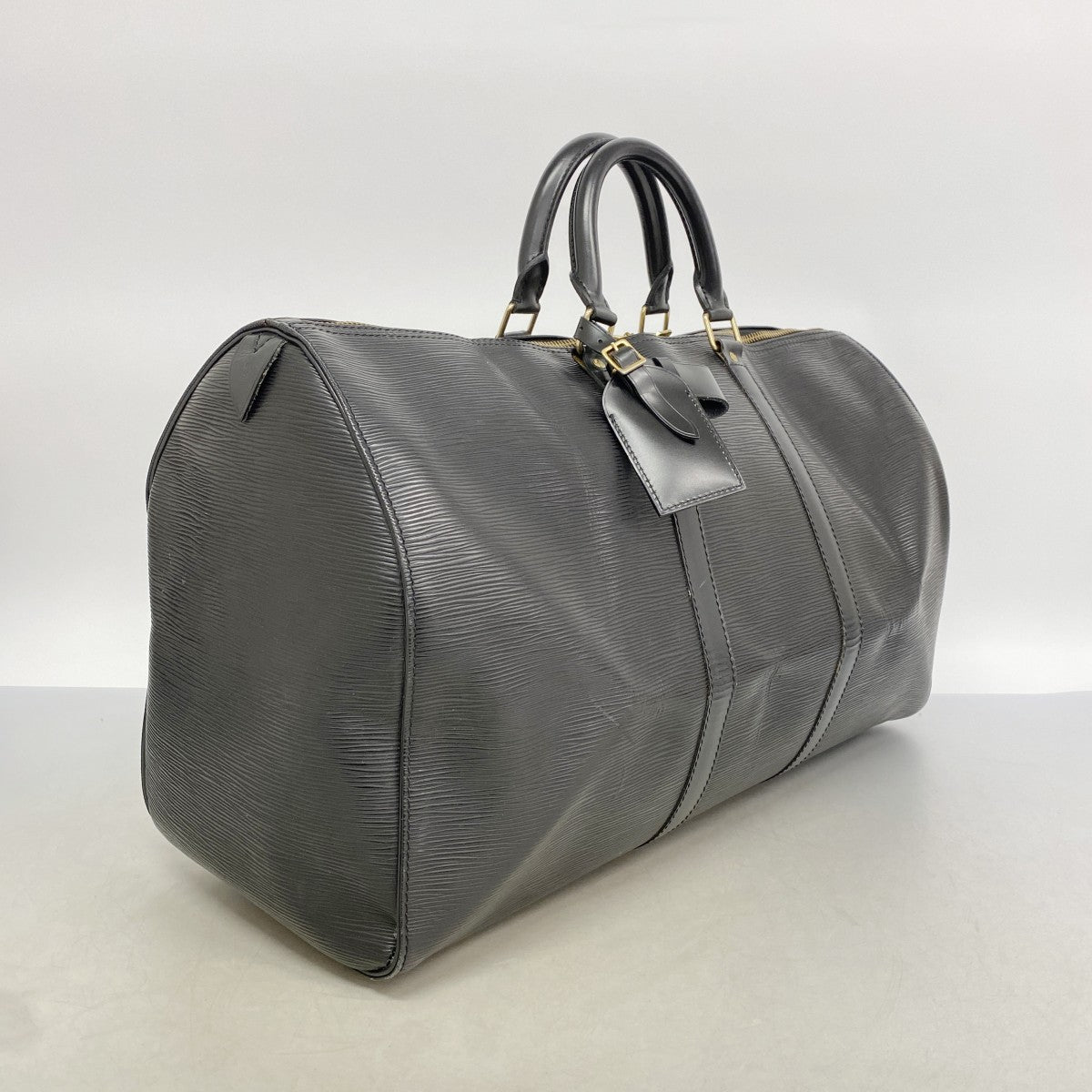 【6fd4898】ルイヴィトン ボストンバッグ エピ キーポル50 M42962 ノワール【中古】メンズ レディース ユニセックス
