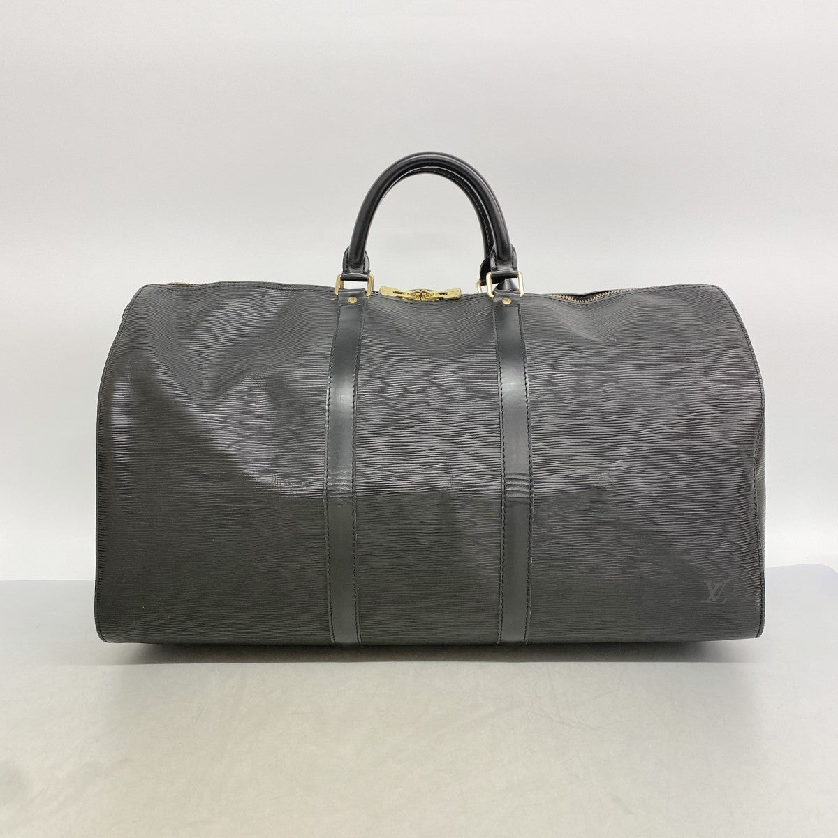 【6fd4898】ルイヴィトン ボストンバッグ エピ キーポル50 M42962 ノワール【中古】メンズ レディース ユニセックス