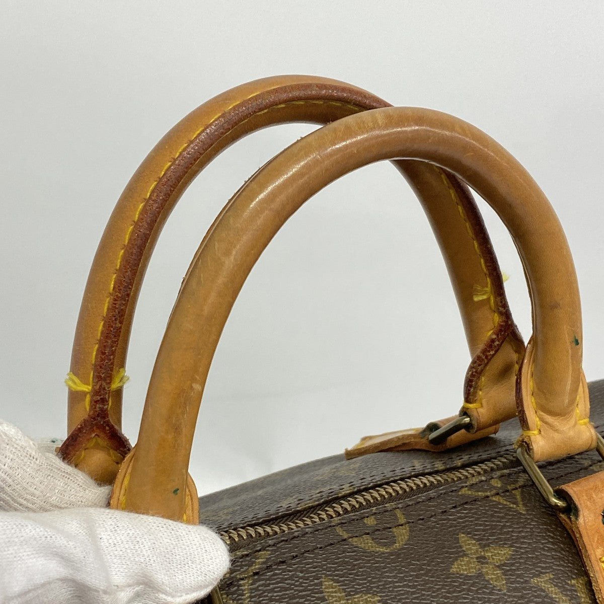 【6fd4906】ルイヴィトン ハンドバッグ モノグラム スピーディ35 M41107 ブラウン【中古】レディース