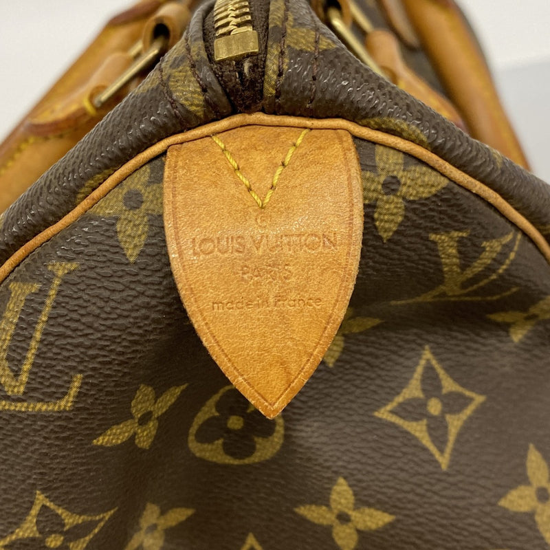【6fd4915】ルイヴィトン ハンドバッグ モノグラム スピーディ30 M41108 ブラウン【中古】レディース