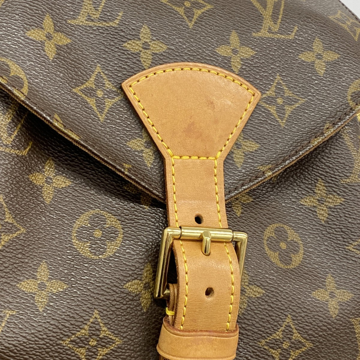【6fd4924】ルイヴィトン リュック・デイパック モノグラム モンスリGM M51135 ブラウン【中古】レディース