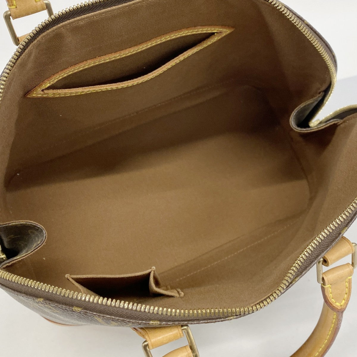 【6fd4931】ルイヴィトン ハンドバッグ モノグラム アルマ M51130 ブラウン【中古】レディース