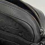 【6fd4952】ルイヴィトン ショルダーバッグ モノグラム・シャドウ トリオメッセンジャー M46602 ブラック【中古】メンズ